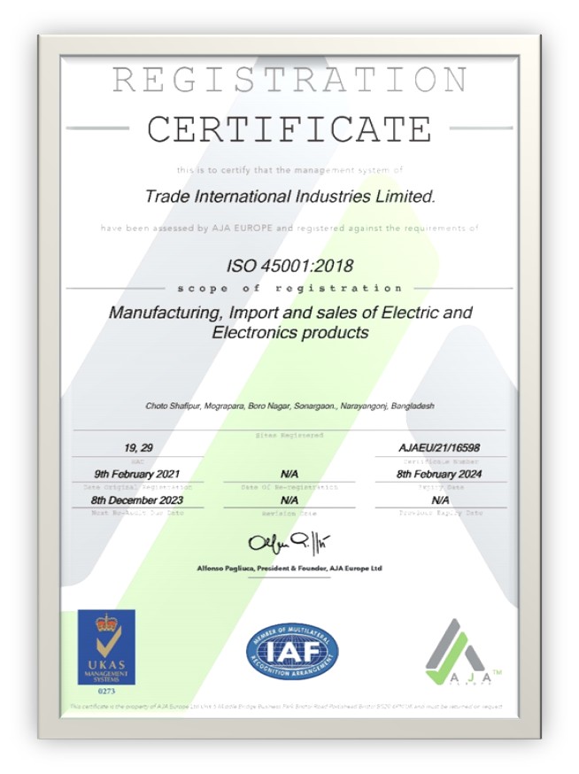 ISO 9001 Certification Badge